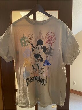 Disneyland Resort Mickey Graphic Tee - Beige XL